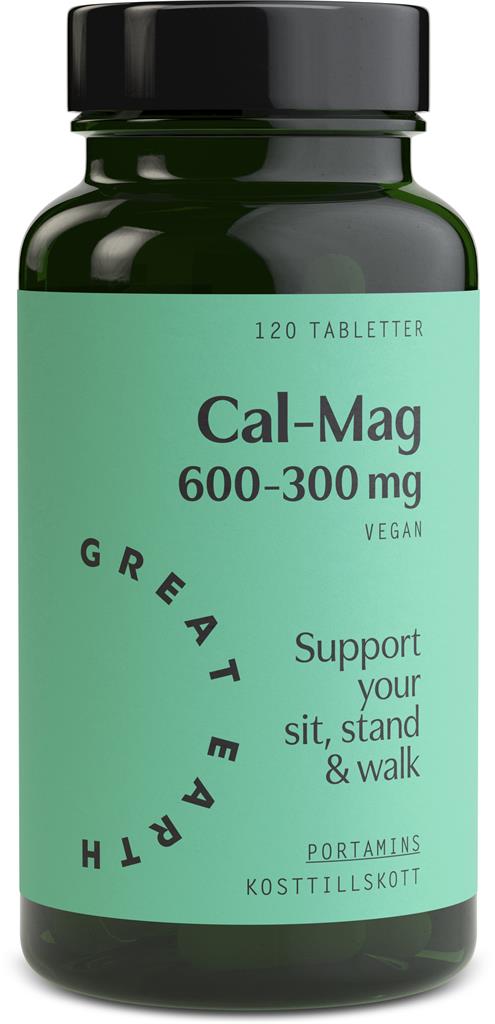 Bild på Great Earth Cal-Mag 600-300 mg, 120 st