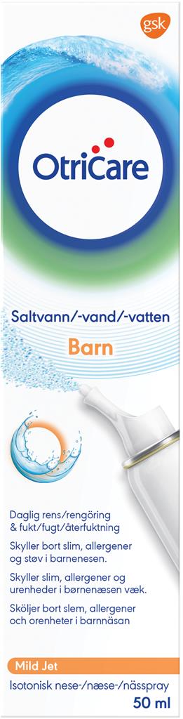 Bild på OtriCare Saltvattenspray för Barn & Bebis, 50 ml