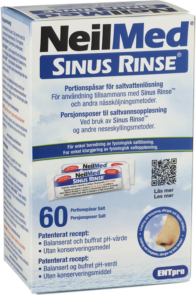 Bild på NeilMed Sinus Rinse Sinus Rinse salt, 60 st