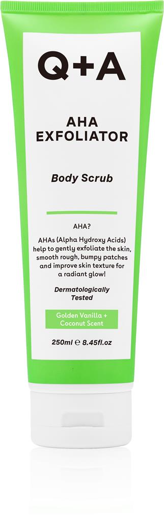 Bild på Q+A AHA Exfoliator Body Scrub, 250 ml