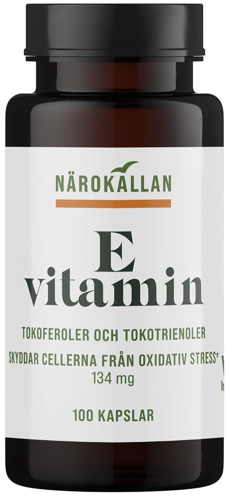 Bild på Närokällan E-vitamin 200 IE, 100 st