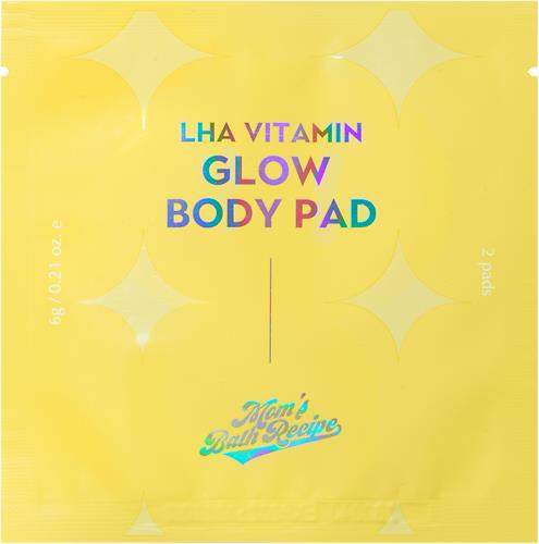 Moms Bath Recipe LHA Vitam Glow Peeling Pad, 2 st