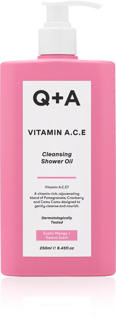 Bild på Q+A Vitamin A.C.E Shower Oil, 250 ml