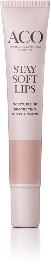 Bild på ACO Stay Soft Lips Caramel Nude, 12 ml