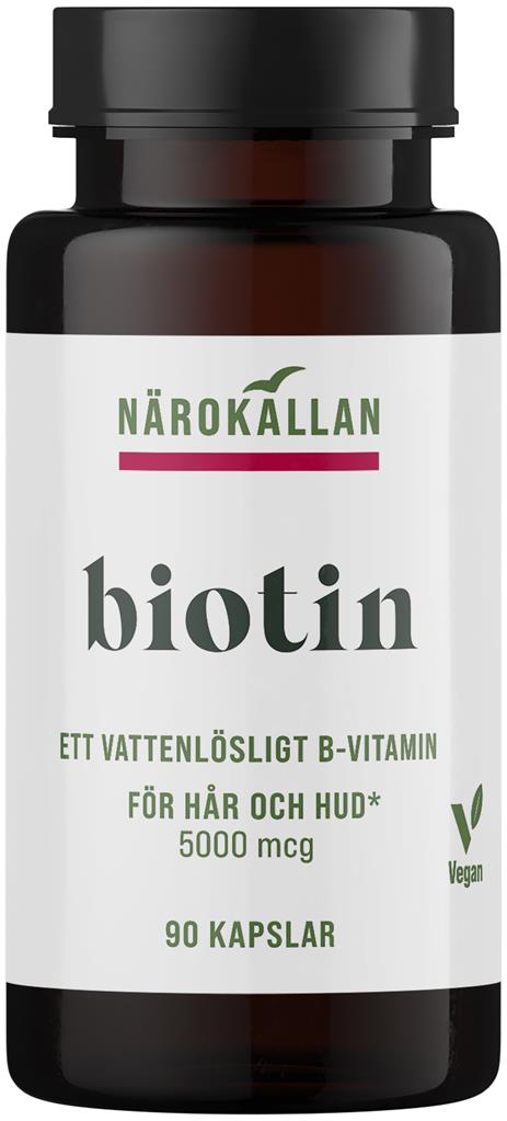 Bild på Närokällan Biotin 5000 mcg, 90 st