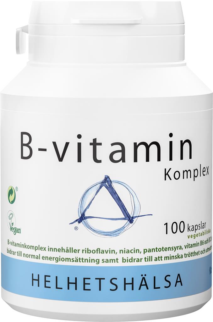 Bild på Helhetshälsa B-vitaminkomplex, 100 st