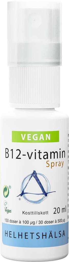 Bild på Helhetshälsa B12-vitamin spray, 20 ml