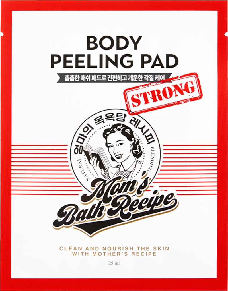 Bild på Moms Bath Recipe Body Peeling Pad Strong, 1 st