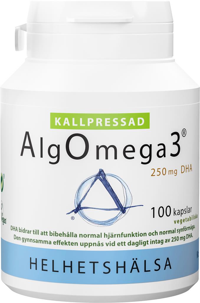 Bild på Helhetshälsa AlgOmega3 Kallpressad, 100 st