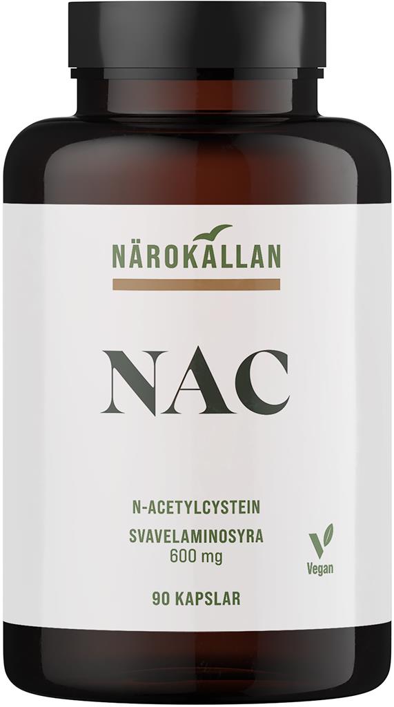 Bild på Närokällan NAC N-Acetylcystein 600 mg, 90 st