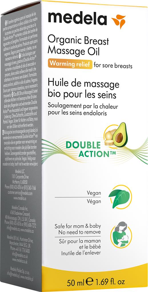 Bild på Medela Ekologisk massageolja för brösten, 50 ml