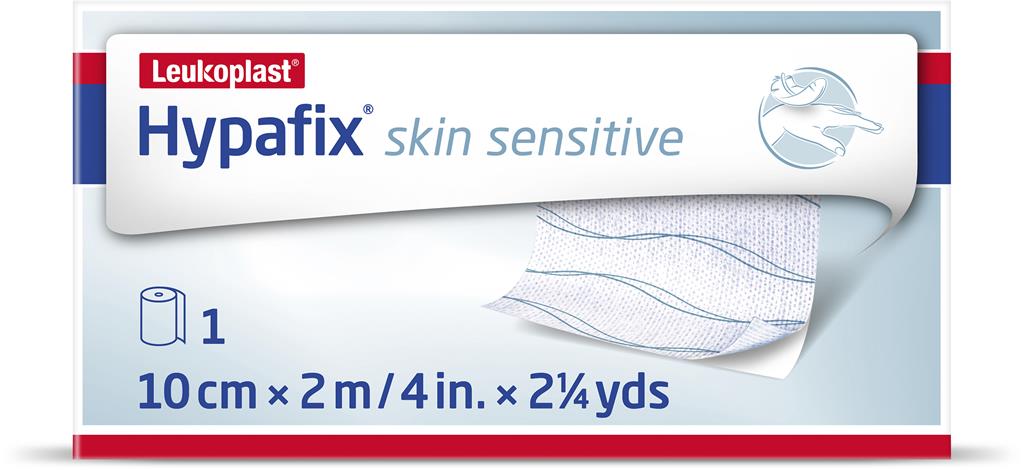 Bild på Leukoplast Hypafix Skin Sensitive 2 m x 10 cm, 1 st