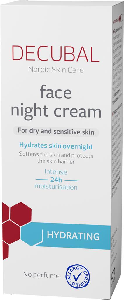 Bild på Decubal Hydrating Face Night Cream, 50 ml