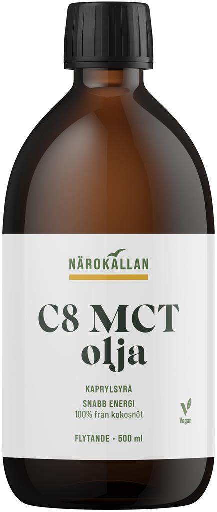 Bild på Närokällan C8 MCT olja, 500 ml