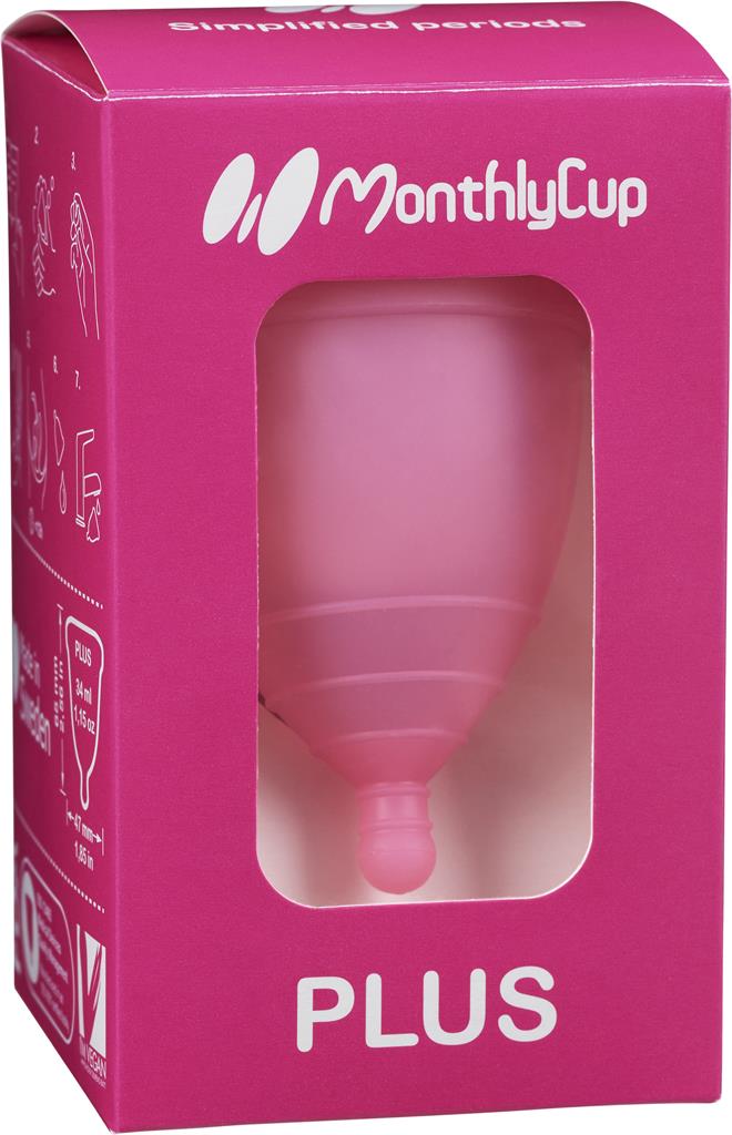 Bild på MonthlyCup Menskopp Plus Pink Topaz, 1 st