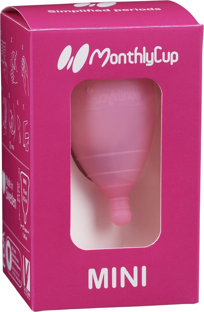 Bild på MonthlyCup Menskopp Mini Pink Topaz, 1 st