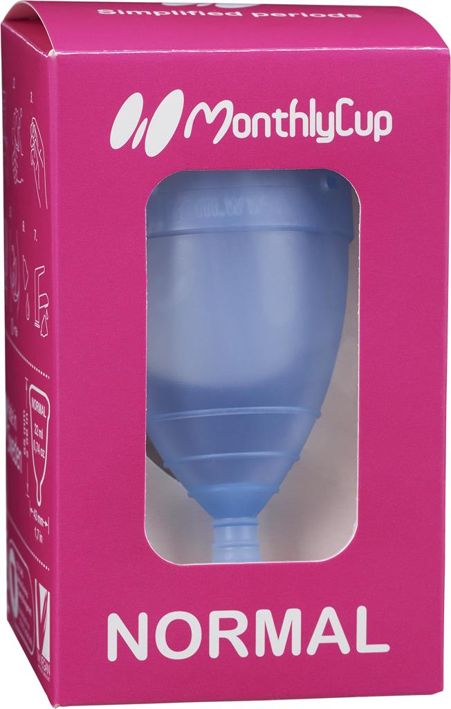 Bild på MonthlyCup Menskopp Normal Blue Sapphire, 1 st