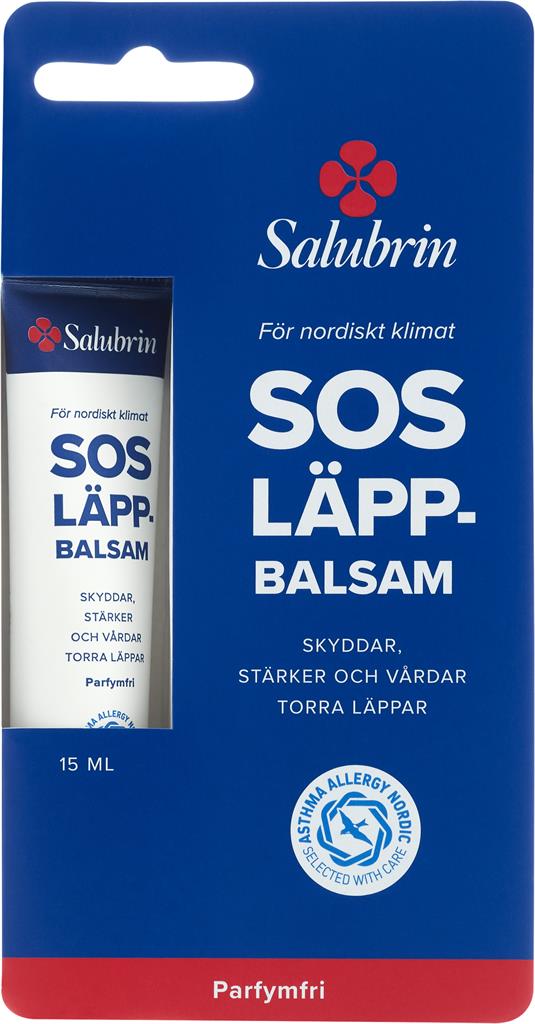 Bild på Salubrin SOS Lipbalm, 15 ml