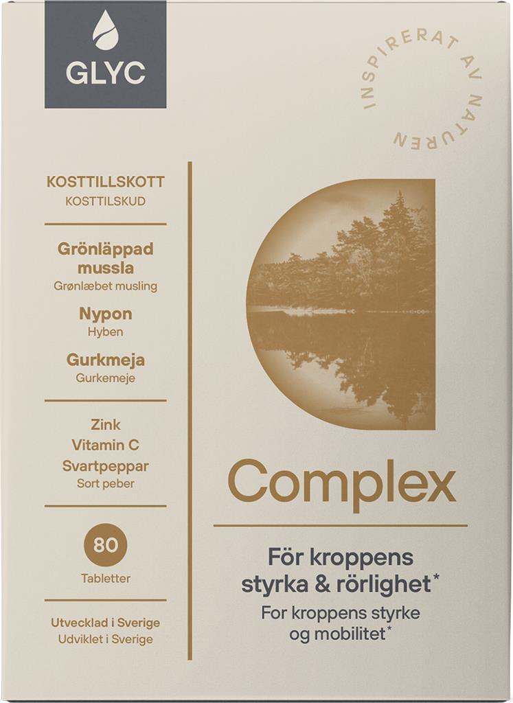Bild på GLYC Complex För kroppens styrka och rörlighet, 80 st