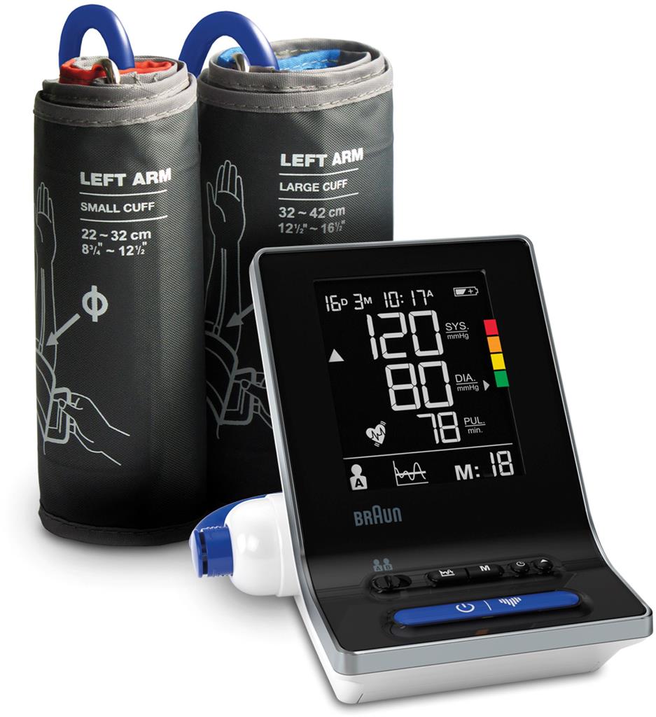 Bild på Braun Blodtrycksmätare ExactFit3, 1 st