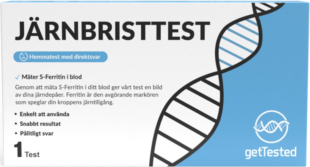 Bild på Get Tested Järnbristtest, 1 st