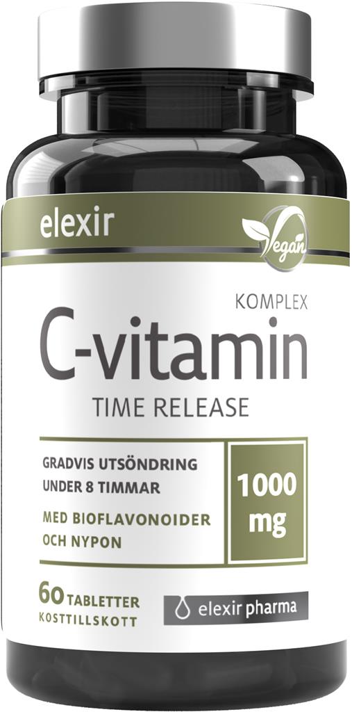 Bild på Elexir C-vitamin Time Release, 60 st