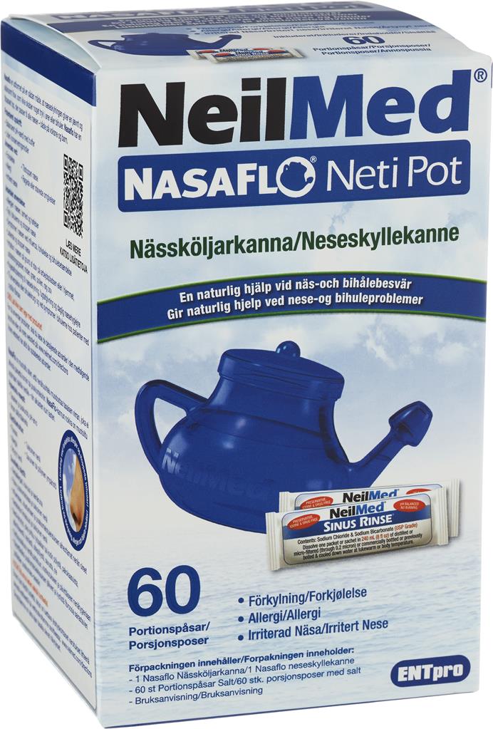 Bild på NeilMed NasaFlo NasaFlo nässköljarkanna 60, 1 st