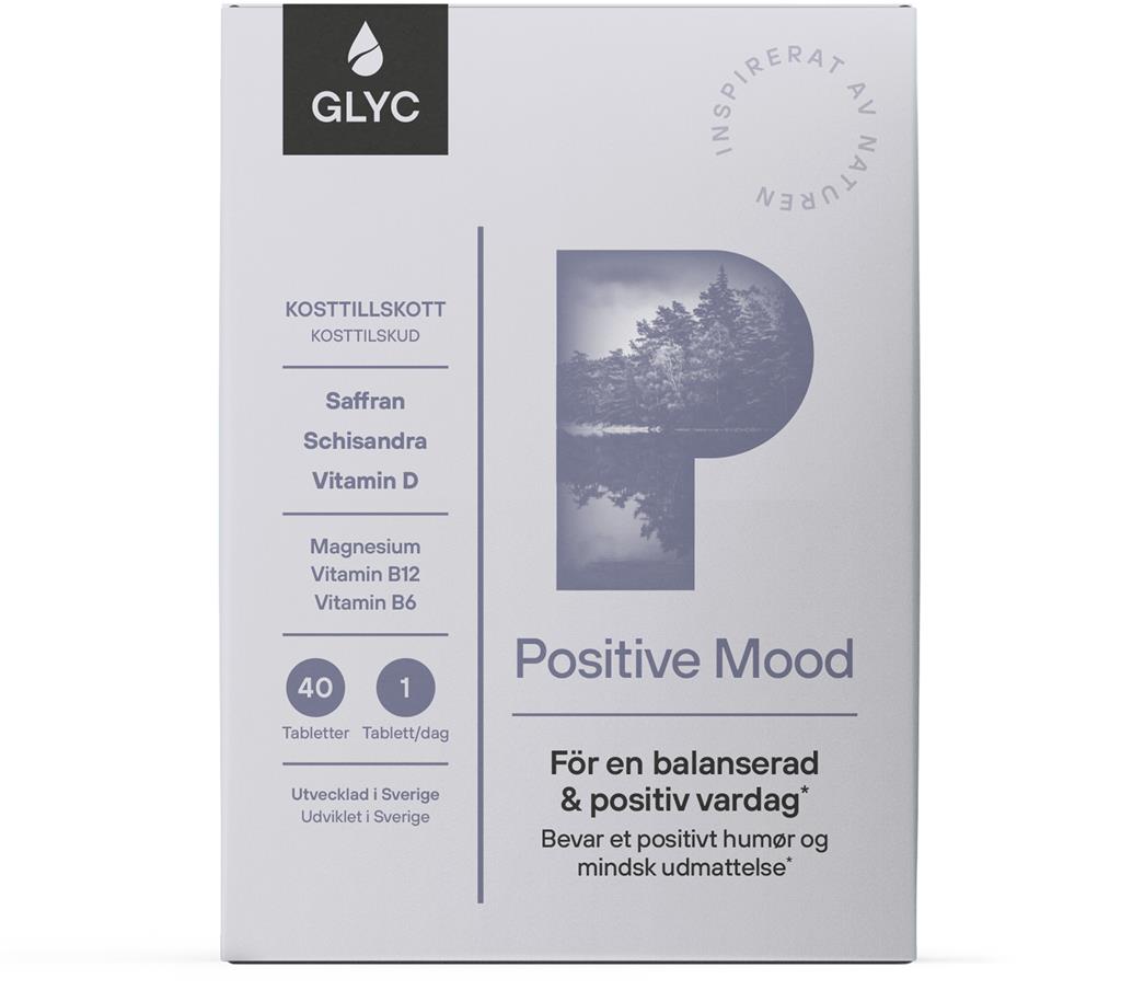 Bild på GLYC Positive Mood För en positiv vardag, 40 st