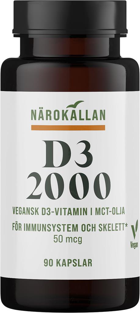 Bild på Närokällan D3 2000 Vegan, 90 st