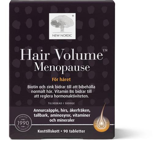 Hair Volume Menopause kosttillskott, 90 st