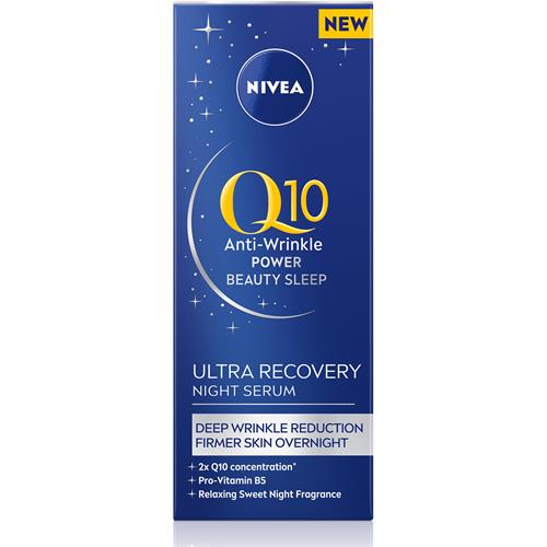 NIVEA Q10 Power Recovery Night Serum, 30 ml