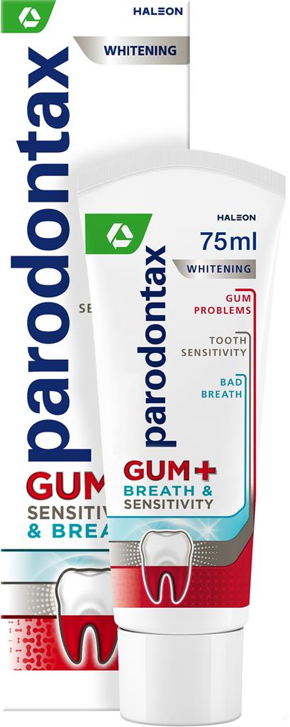Bild på Parodontax Gum+Sensitivity & Breath Whitening, 75 ml