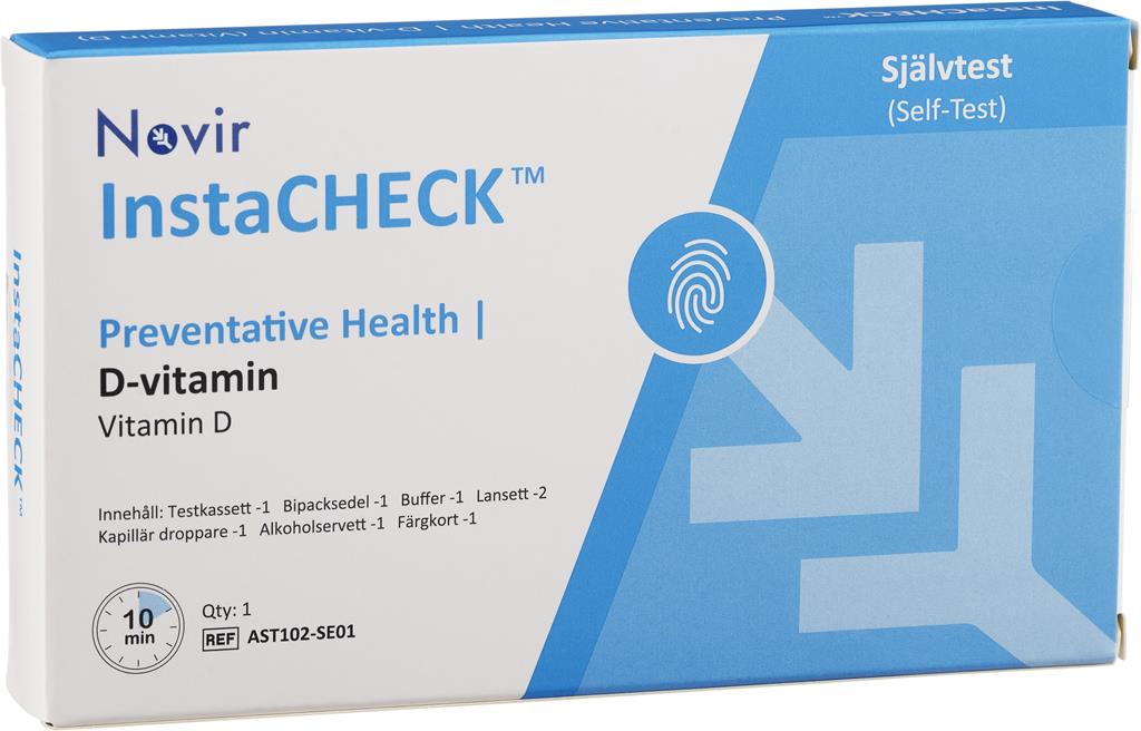 Bild på InstaCHECK Självtest D-vitamin, 1 st