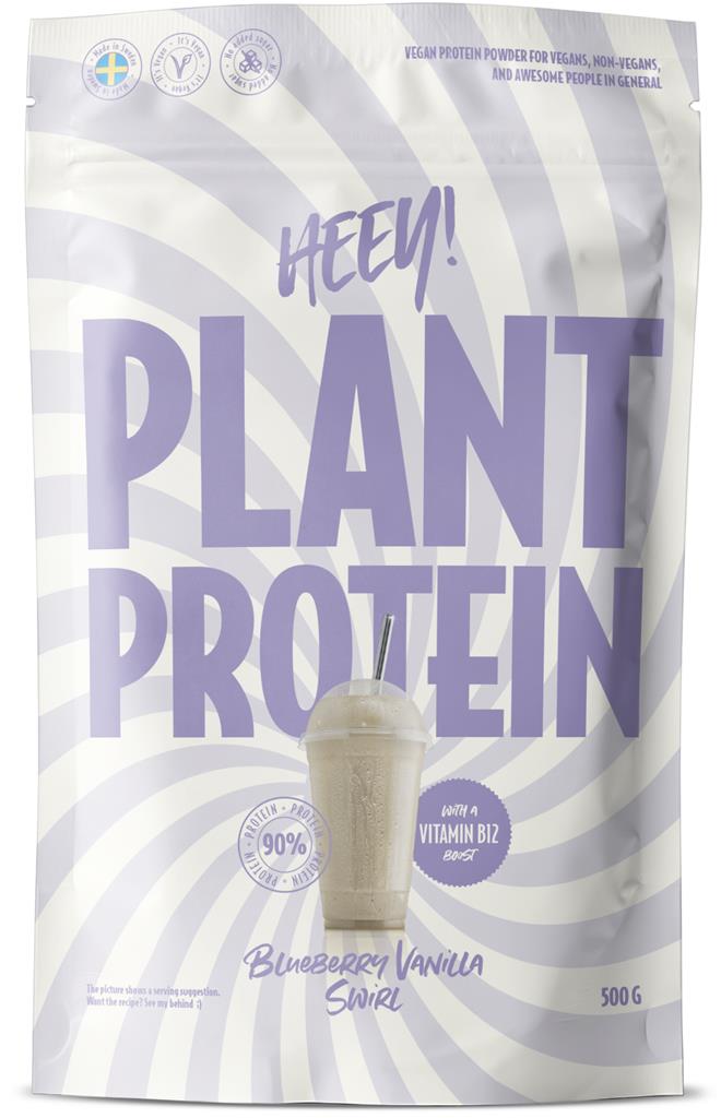 Bild på Heey! Veganskt Protein Blueberry Vanilla, 500 g