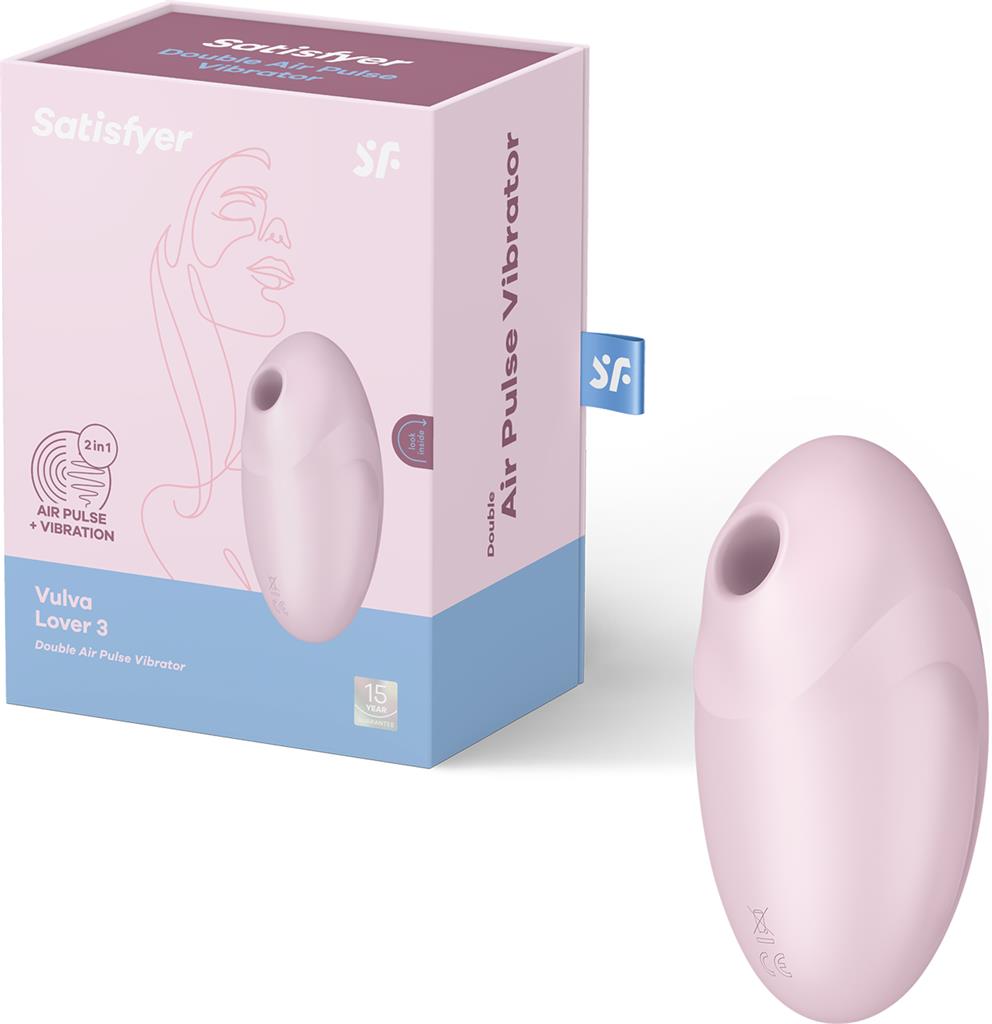 Bild på Satisfyer Vulva Lover 3 pink, 1 st