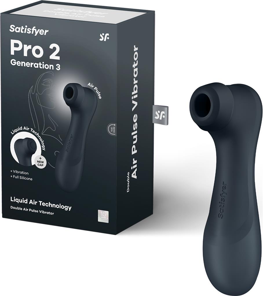 Bild på Satisfyer Pro 2 Generation 3 black, 1 st
