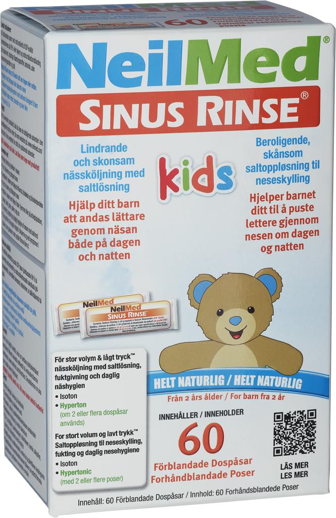 Bild på NeilMed Sinus Rinse Kids Sinus rinse kids refill, 60 st