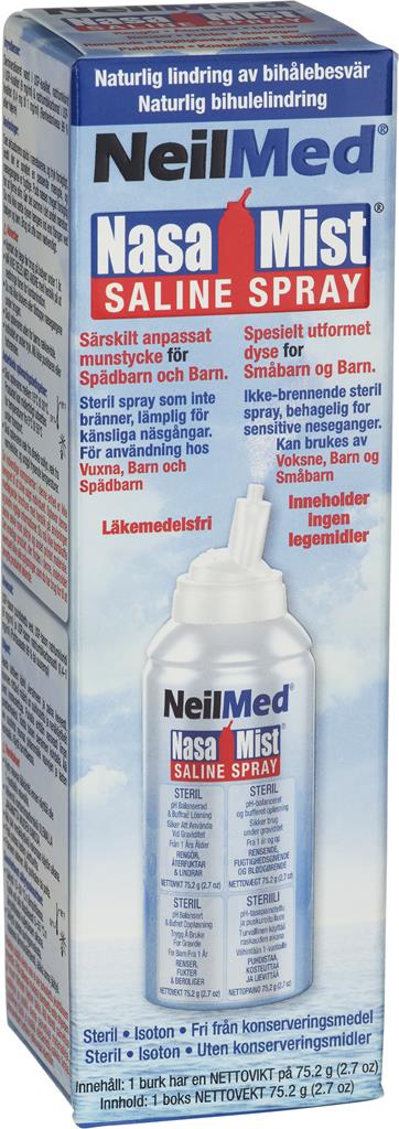 Bild på NeilMed NasaMist Nasamist nässpray, 75 ml 