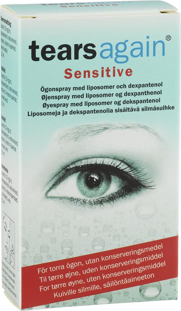 Bild på Tearsagain Sensitive Ögonspray mot torra ögon, 10 ml