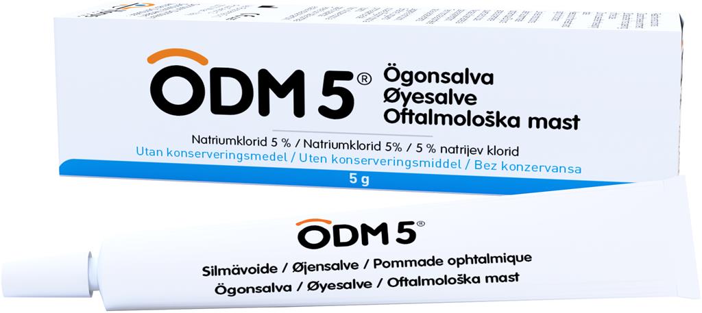 Bild på ODM 5 ögonsalva 5 gram, 10 ml