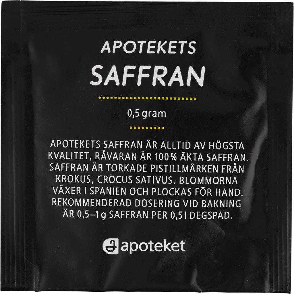 Bild på Apoteket Saffran, 0,5 g