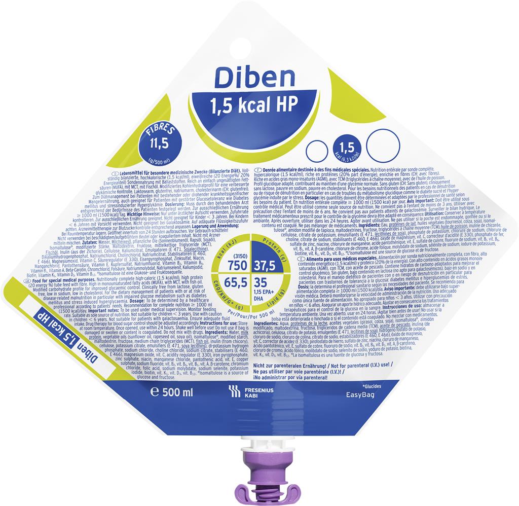 Bild på Diben 1,5 kcal HP, 15 x 500 ml
