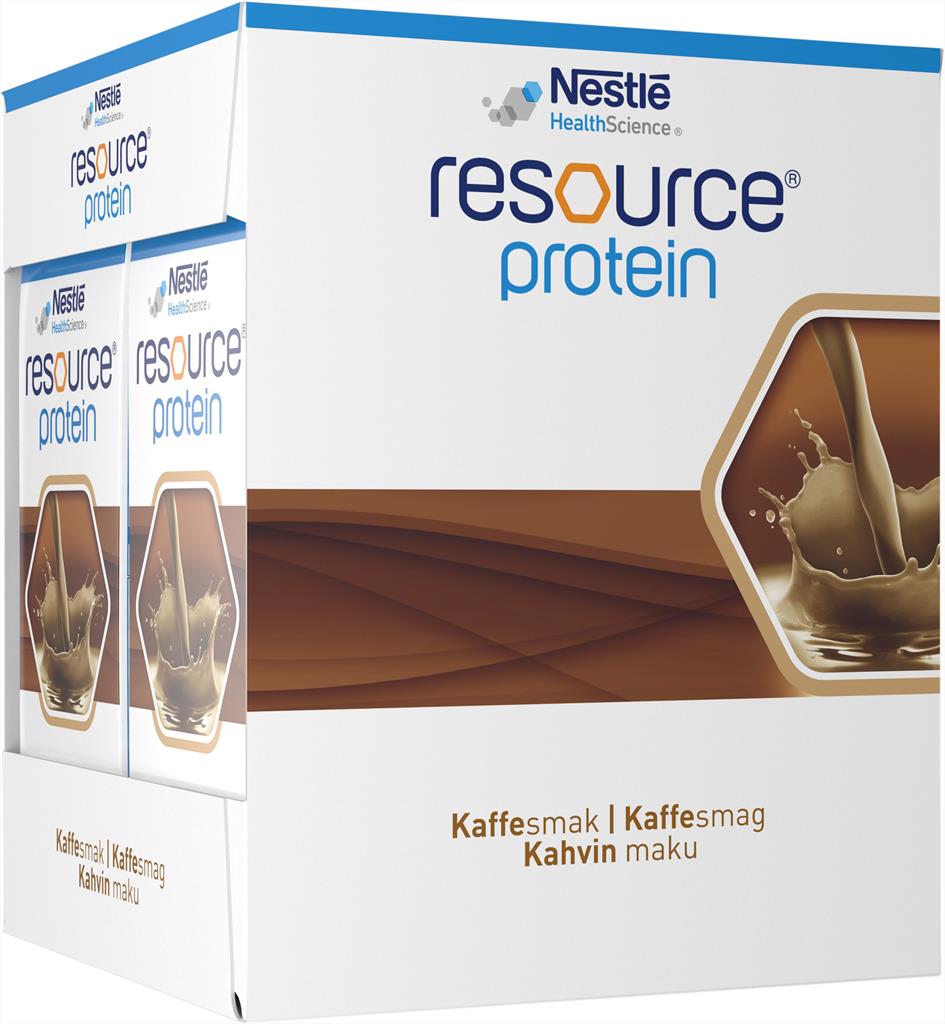 Bild på Resource Protein, kaffe, drickfärdigt kosttillägg, 4 x 200 milliliter