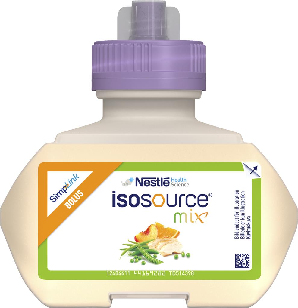 Bild på Isosource Mix, sondnäring, förpackning Smart Flex bolus, 2 x 12 x 250 milliliter