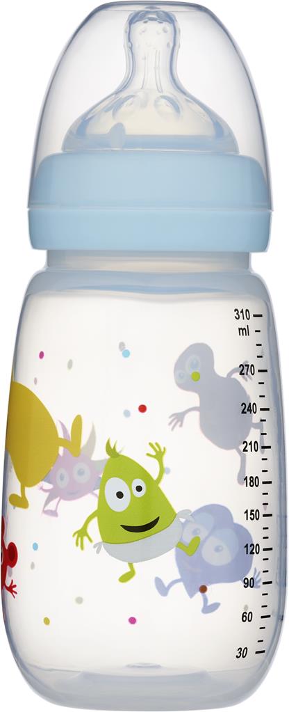 Bild på 2B Baby Babblarna Nappflaska 310 ml Blå, 1 st