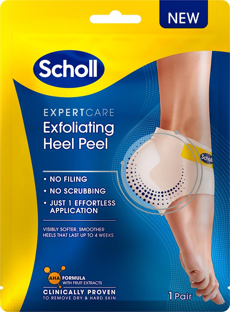 Bild på Scholl Exfoliating Heel Mask, 1 par
