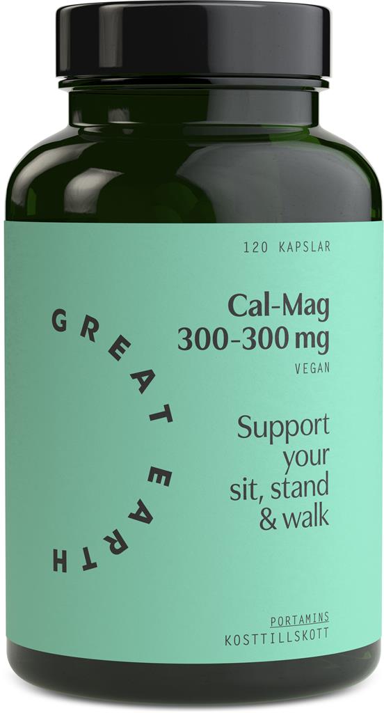 Bild på Great Earth Cal-Mag 300-300 mg kaps, 120 st