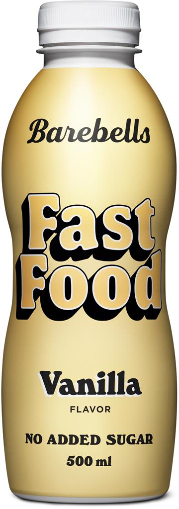 Bild på Barebells Fast Food Vanilla, 500 ml