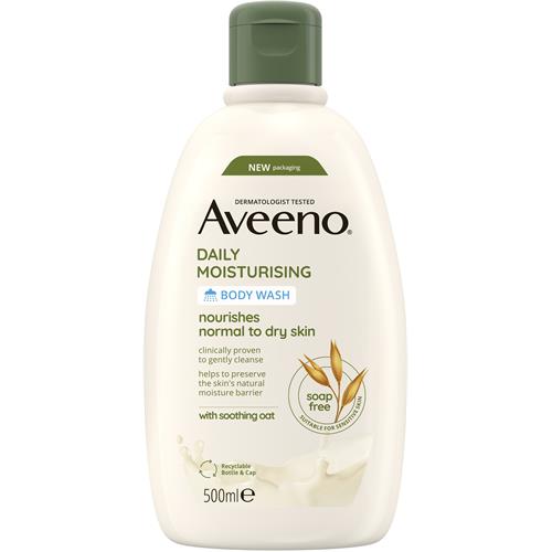 Aveeno Daily Moisturising Body Wash, 500 ml