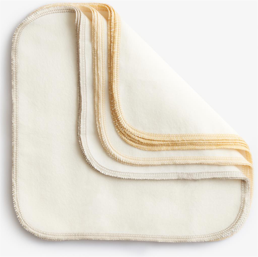 Bild på Vimse Tvättlappar, gul, 10 st